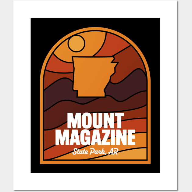 Mount Magazine State Park Arkansas Wall Art by HalpinDesign